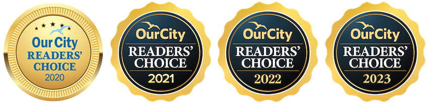 Our City Readers' Choice Badges